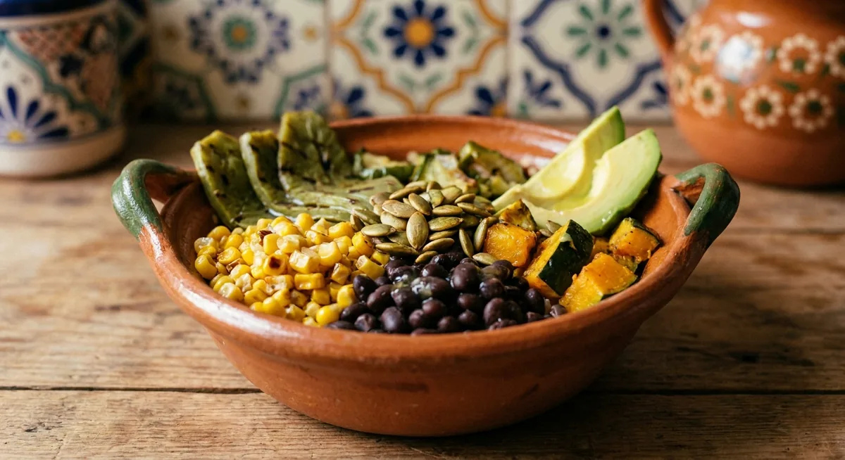 Plato saludable balanceado